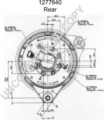 PRESTOLITE ELECTRIC 1277640 -  Генератор